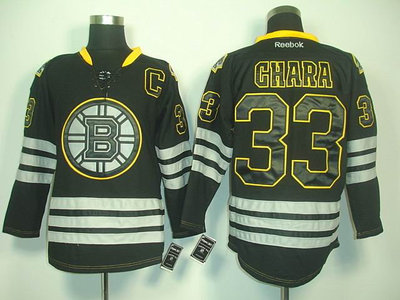 NHL Jerseys Boston Bruins 33# chara black