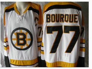 NHL jerseys boston bruins 77 BOURQUE white jerseys NHL jerseys boston bruins 77 BOURQUE white jerseys