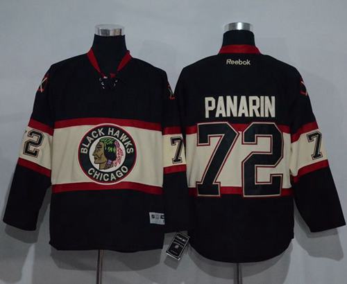 Blackhawks #72 Artemi Panarin Black New Third Stitched NHL Jersey Blackhawks #72 Artemi Panarin Black New Third Stitched NHL Jersey