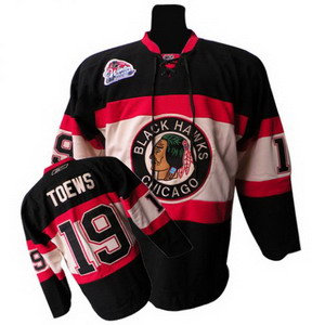 Chicago Blackhawks 19 Jonathan Toews Premier Dark
