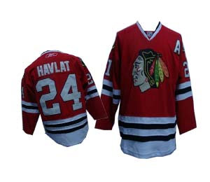 Chicago Blackhawks 24 HAVLAT red