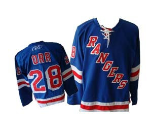 NY Rangers Orr 28 blue