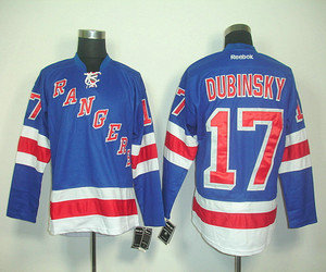 New York Rangers 17 Dubinsky Blue nhl jerseys
