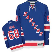 NHL New York Rangers #68 Jaromir Jagr Blue Home Jersey