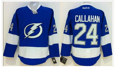 Youth NHL Tampa Bay Lightning #24 Ryan Callahan Royal Blue Jersey