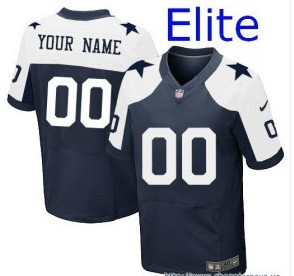 Nike Dallas Cowboys Customized Elite Thanksgiving Navy Jerseys Nike Dallas Cowboys Customized Elite Thanksgiving Navy Jerseys