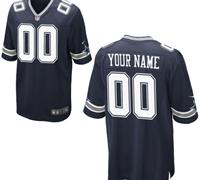 Men's Nike Dallas Cowboys Customized Game Team Color Jerseys