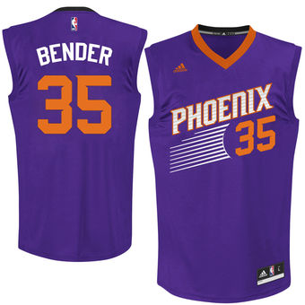 Men's Phoenix Suns Dragan Bender adidas Purple Replica Jersey