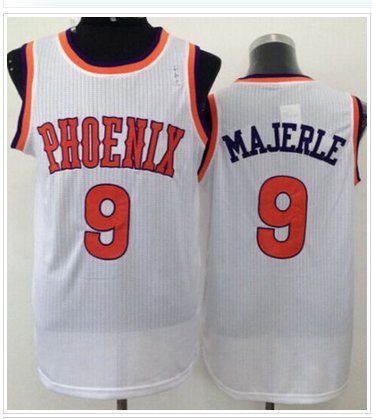 Phoenix Suns #9 Dan Majerle White New Throwback NBA Jersey