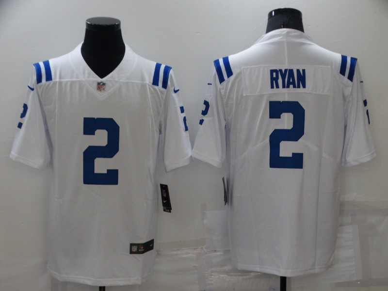 Men's Indianapolis Colts #2 Matt Ryan White Vapor Untouchable Limited Stitched Jersey Men's Indianapolis Colts #2 Matt Ryan White Vapor Untouchable Limited Stitched Jersey