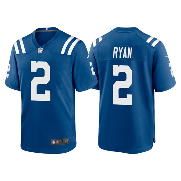 Men's Indianapolis Colts #2 Matt Ryan Blue Vapor Untouchable Limited Stitched Football Jersey Men's Indianapolis Colts #2 Matt Ryan Blue Vapor Untouchable Limited Stitched Football Jersey