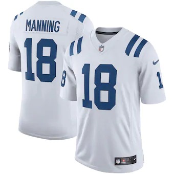 Indianapolis Colts #18 Peyton Manning Men's Nike White Retired Player Limited Jersey Indianapolis Colts #18 Peyton Manning Men's Nike White Retired Player Limited Jersey
