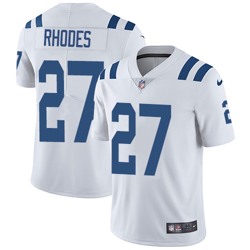Nike Colts #27 Xavier Rhodes White Men's Stitched NFL Vapor Untouchable Limited Jersey Nike Colts #27 Xavier Rhodes White Men's Stitched NFL Vapor Untouchable Limited Jersey