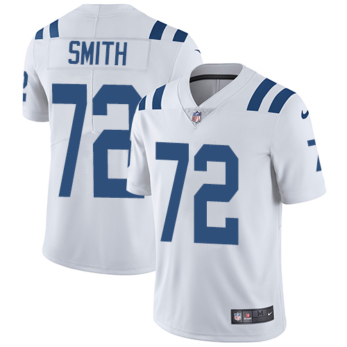 Nike Colts #72 Braden Smith White Men's Stitched NFL Vapor Untouchable Limited Jersey Nike Colts #72 Braden Smith White Men's Stitched NFL Vapor Untouchable Limited Jersey
