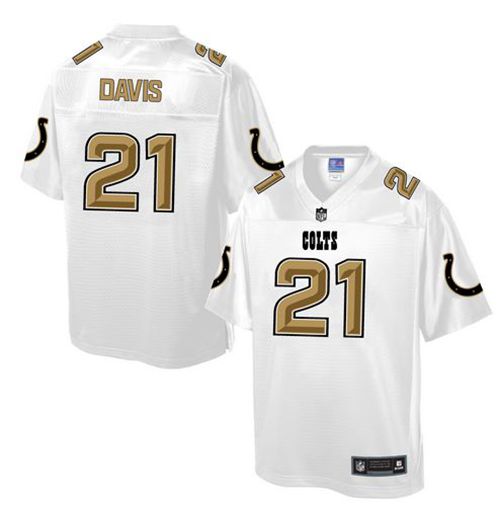Nike Colts #21 Vontae Davis White Men's NFL Pro Line Fashion Game Jersey Nike Colts #21 Vontae Davis White Men's NFL Pro Line Fashion Game Jersey