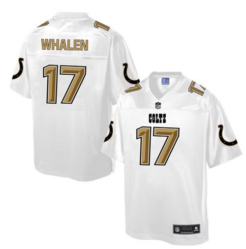Nike Colts #17 Griff Whalen White Men's NFL Pro Line Fashion Game Jersey Nike Colts #17 Griff Whalen White Men's NFL Pro Line Fashion Game Jersey