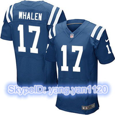 Nike Colts #17 Griff Whalen Royal Blue Team Color Men's Stitched NFL Elite Jersey Nike Colts #17 Griff Whalen Royal Blue Team Color Men's Stitched NFL Elite Jersey