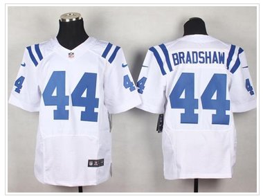 NEW Colts #44 Ahmad Bradshaw White Men's Stitched NFL Elite Jersey NEW Colts #44 Ahmad Bradshaw White Men's Stitched NFL Elite Jersey