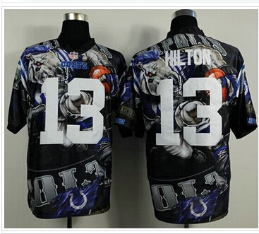 NEW Indianapolis Colts #13 T.Y. Hilton Team Color NFL Elite Fanatical Version Jersey NEW Indianapolis Colts #13 T.Y. Hilton Team Color NFL Elite Fanatical Version Jersey