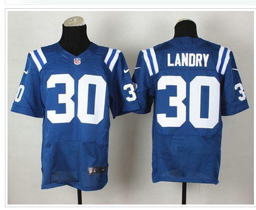 New Indianapolis Colts #30 LaRon Landry Royal Blue Team Color NFL Elite Jersey