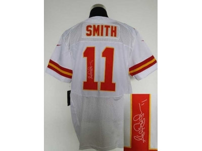 NEW jerseys kansas city chiefs #11 smith white(Elite signature) NEW jerseys kansas city chiefs #11 smith white(Elite signature)
