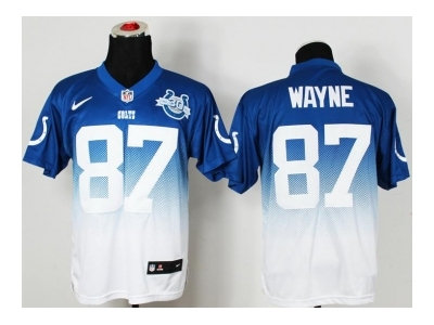 NEW indianapolis colts #87 wayne white-blue(Elite II drift fashion)(30th anniversary) NEW indianapolis colts #87 wayne white-blue(Elite II drift fashion)(30th anniversary)