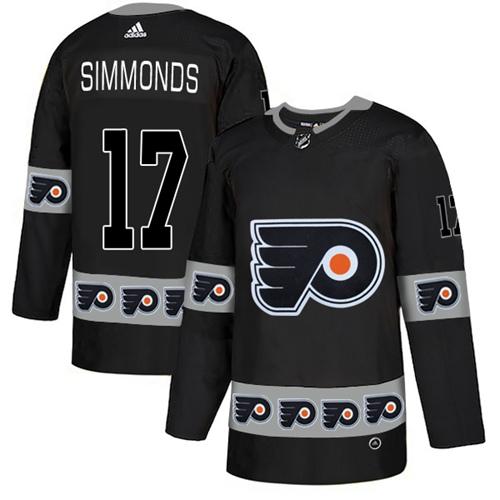 Adidas Flyers #17 Wayne Simmonds Black Authentic Team Logo Fashion Stitched NHL Jersey Adidas Flyers #17 Wayne Simmonds Black Authentic Team Logo Fashion Stitched NHL Jersey