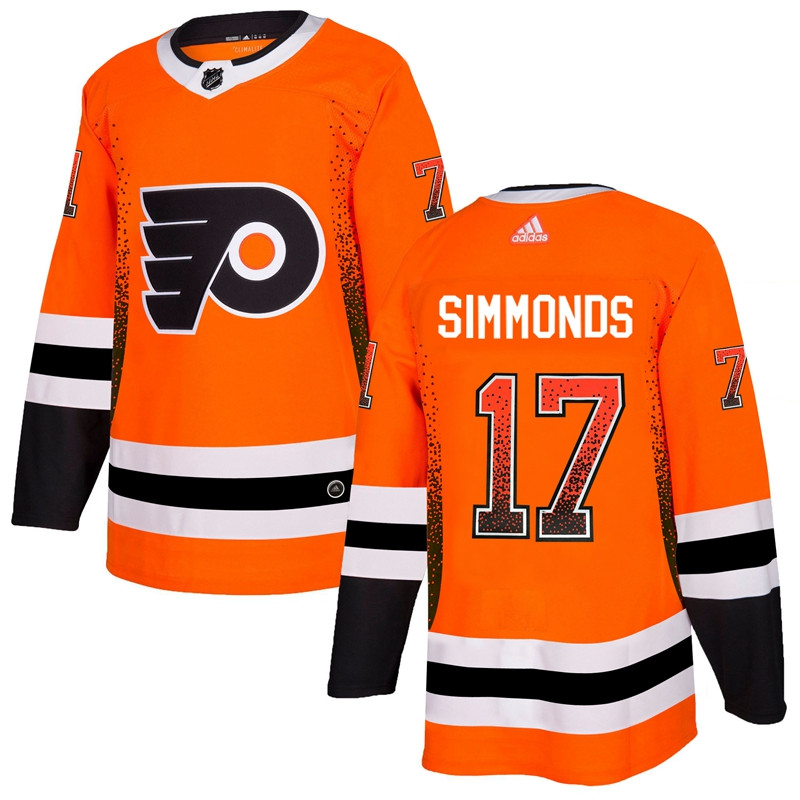 Flyers 17 Wayne Simmonds Orange Drift Fashion Adidas Jersey Flyers 17 Wayne Simmonds Orange Drift Fashion Adidas Jersey