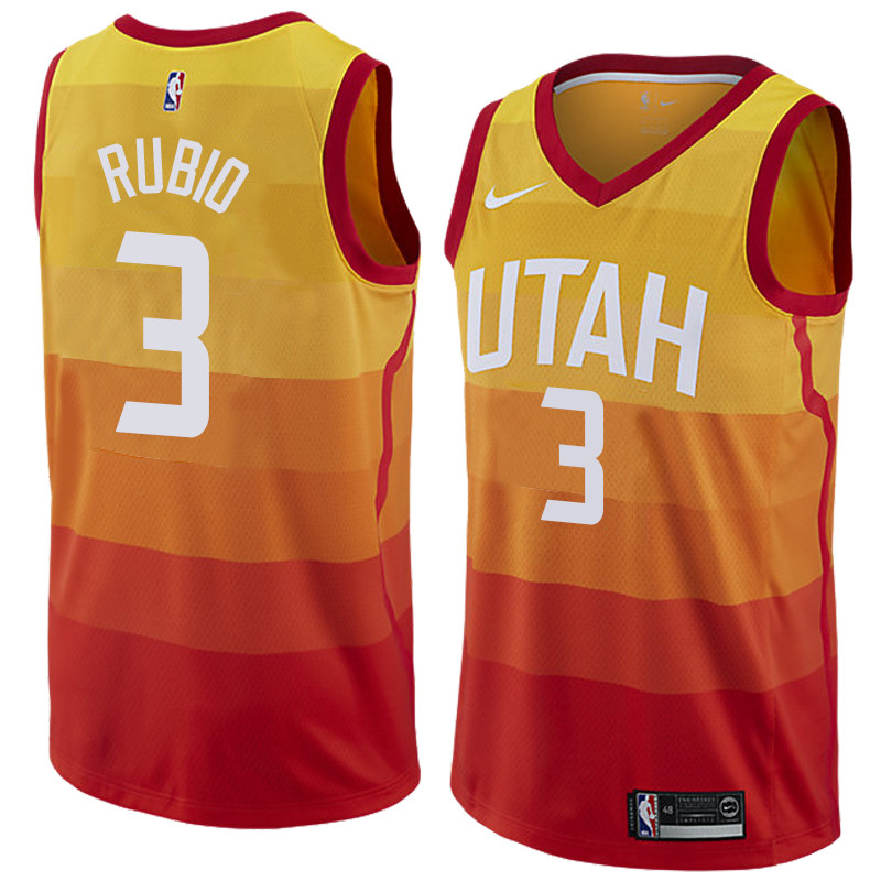 NBA Utah Jazz 3# Rubio Jerseys
