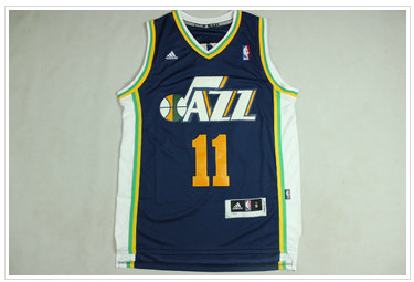 Utah Jazz 11# EXUM Dark Blue NBA Jersey