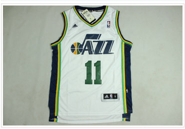 Utah Jazz 11# EXUM White NBA Jersey