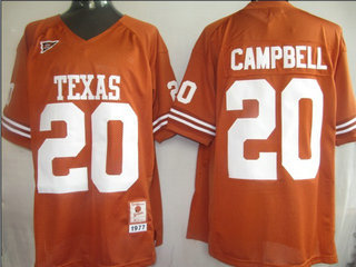 NCAA jerseys 20# Campbell Orange M&N