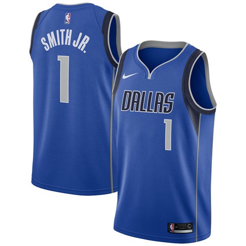 Nike Mavericks #1 Dennis Smith Jr. Royal NBA Swingman Icon Edition Jersey Nike Mavericks #1 Dennis Smith Jr. Royal NBA Swingman Icon Edition Jersey