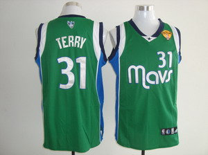 Dallas Mavericks 31 Jason Terry Green Jersey Finals Dallas Mavericks 31 Jason Terry Green Jersey Finals