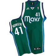 Dallas Mavericks Dirk Nowitzki Authentic #41 Jersey green Dallas Mavericks Dirk Nowitzki Authentic #41 Jersey green