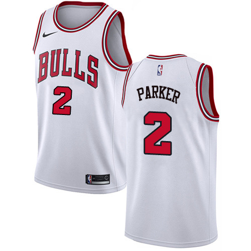 Nike Bulls #2 Jabari Parker White NBA Swingman Association Edition Jersey Nike Bulls #2 Jabari Parker White NBA Swingman Association Edition Jersey