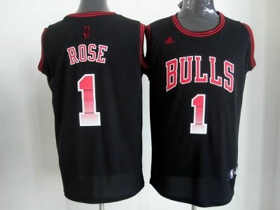 nba chicago bulls #1 rose black(limited edition) nba chicago bulls #1 rose black(limited edition)