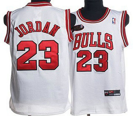 Chicago Bulls #23 Jordan Swingman White Jersey Chicago Bulls #23 Jordan Swingman White Jersey