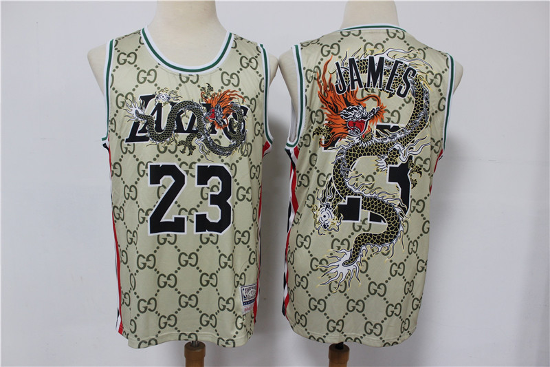 Lakers 23 Lebron James Gray Swingman Jersey Lakers 23 Lebron James Gray Swingman Jersey