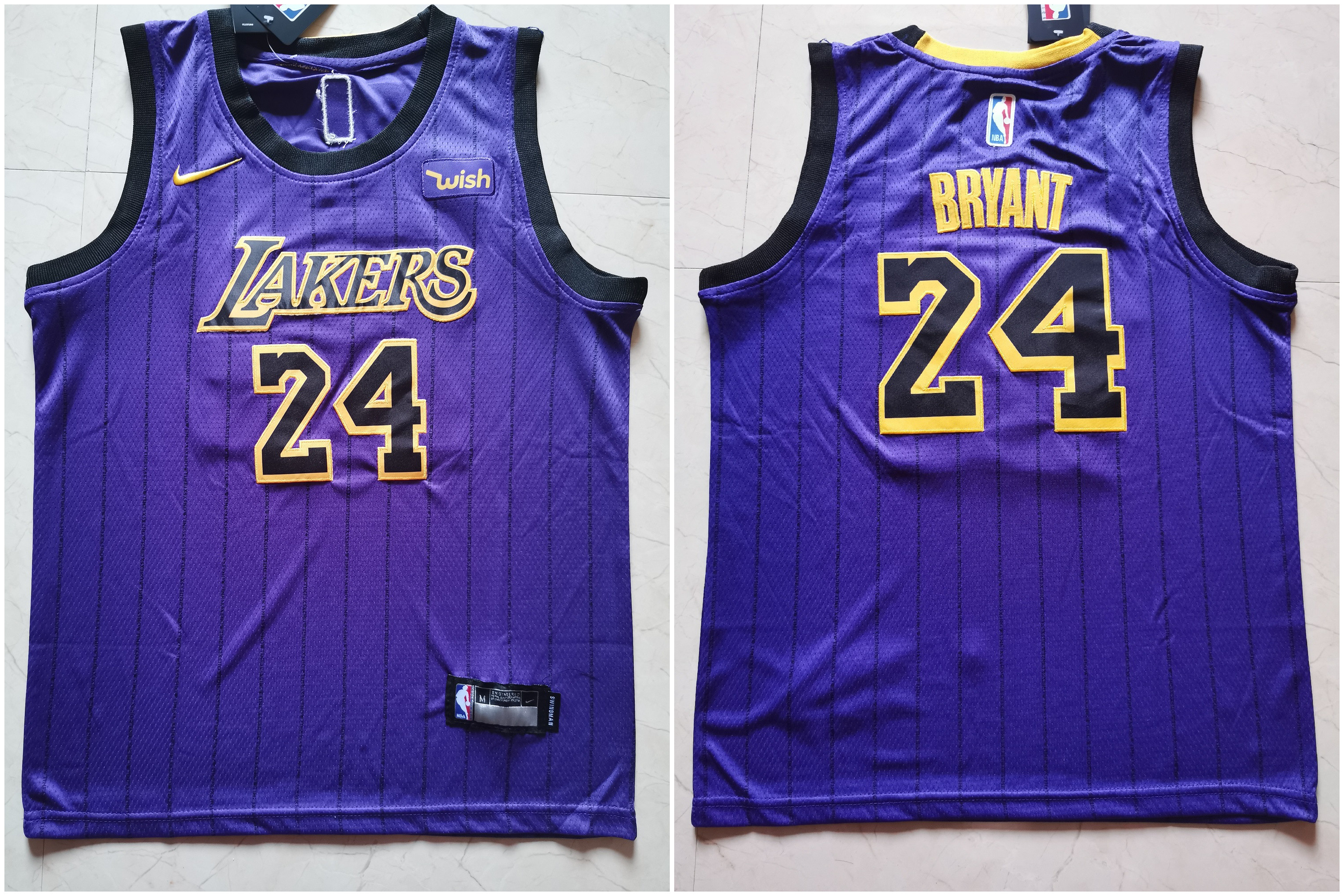 Lakers 24 Kobe Bryant Purple Youth Nike Swingman Jersey Lakers 24 Kobe Bryant Purple Youth Nike Swingman Jersey