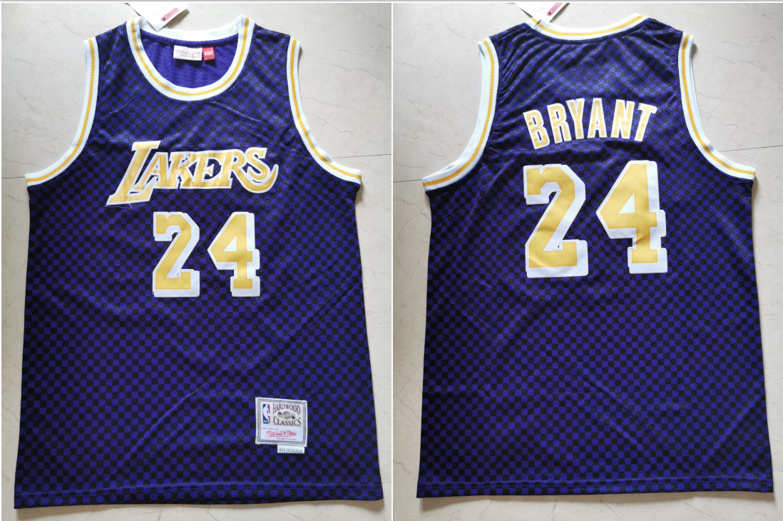 Lakers 24 Kobe Bryant Purple Hardwood Classics Jersey Lakers 24 Kobe Bryant Purple Hardwood Classics Jersey