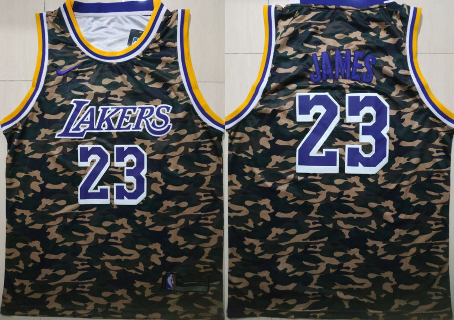 Lakers 23 Lebron James Camo Nike Swingman Jersey Lakers 23 Lebron James Camo Nike Swingman Jersey