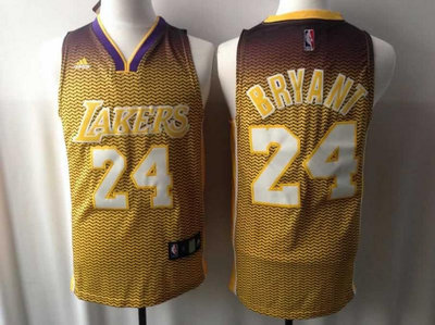 Los Angeles Lakers 24 Kobe Bryant Yellow NBA Drift Fashion Jerseys Los Angeles Lakers 24 Kobe Bryant Yellow NBA Drift Fashion Jerseys