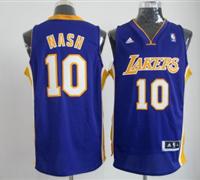 nba los angeles lakers #10 nash purple(revolution 30 swingman) nba los angeles lakers #10 nash purple(revolution 30 swingman)