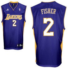 Los Angeles Lakers Fisher Derek #2 home