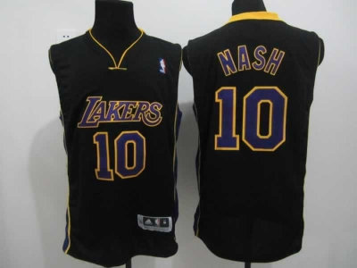 nba los angeles lakers #10 unveil steve nash black nba los angeles lakers #10 unveil steve nash black