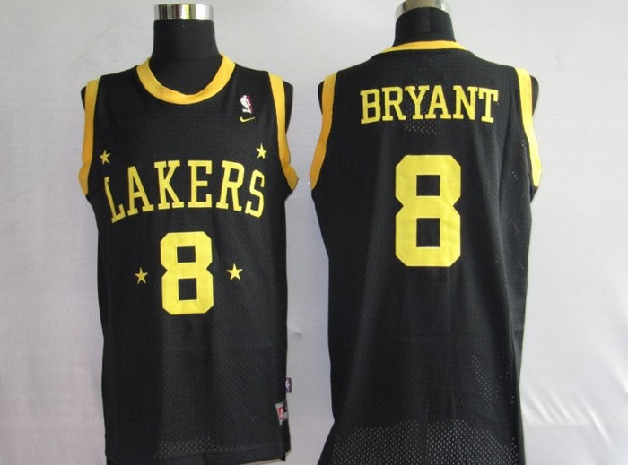 NBA Jersey Los Angeless Lakers 8# Bryant Black NBA Jersey Los Angeless Lakers 8# Bryant Black