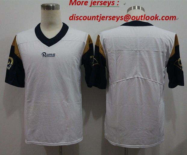 Nike Rams Blank White Vapor Untouchable Limited Jersey Nike Rams Blank White Vapor Untouchable Limited Jersey