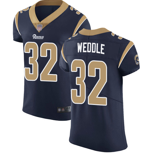 Rams #32 Eric Weddle Navy Blue Team Color Men's Stitched Football Vapor Untouchable Elite Jersey Rams #32 Eric Weddle Navy Blue Team Color Men's Stitched Football Vapor Untouchable Elite Jersey