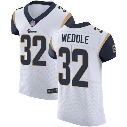 Rams #32 Eric Weddle White Men's Stitched Football Vapor Untouchable Elite Jersey Rams #32 Eric Weddle White Men's Stitched Football Vapor Untouchable Elite Jersey